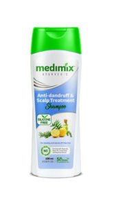 Medimix Ayurvedic Anti-dandruff and Scalp Treatment Shampoo with Thyme Oil and Rosemary Extract
