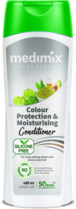 Medimix Ayurvedic Colour Protection and Moisturising Conditioner with Avocado Oil and Green Tea Extract
