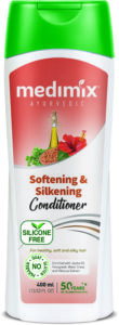 Medimix Ayurvedic Softening and Silkening Conditioner with Jojoba Oil and Hibiscus Extract