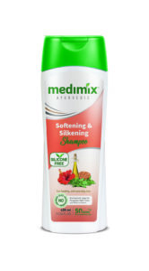 Medimix Ayurvedic Softening and Silkening Shampoo with Jojoba Oil and Hibiscus Extract